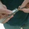 Carefully removing first RISC OS 4.39 chip from its carrier